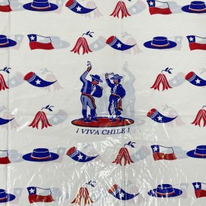 MANTEL FIESTAS PATRIAS HUASO 180X120CM