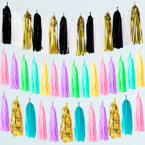 GUIRNALDA TASSEL 2.5 MT COLORES (1 U)