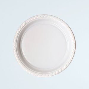 PLATO PLASTICO BLANCO (20 U)